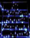 Blaue Weihnachten in Guebwiller im südlichen Elsass