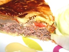 Fleischtorte Tourte