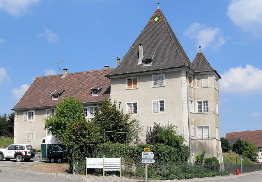 Ehemaliges Château de Hagenthal-le-Bas im Elsass