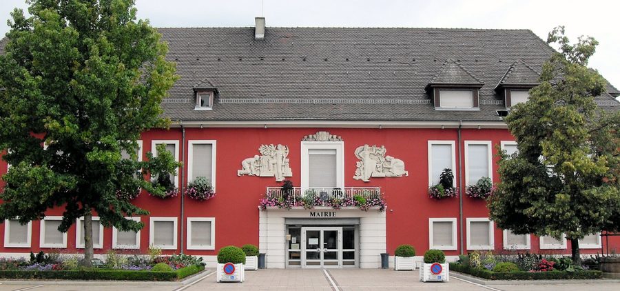 La mairie de Wittelsheim