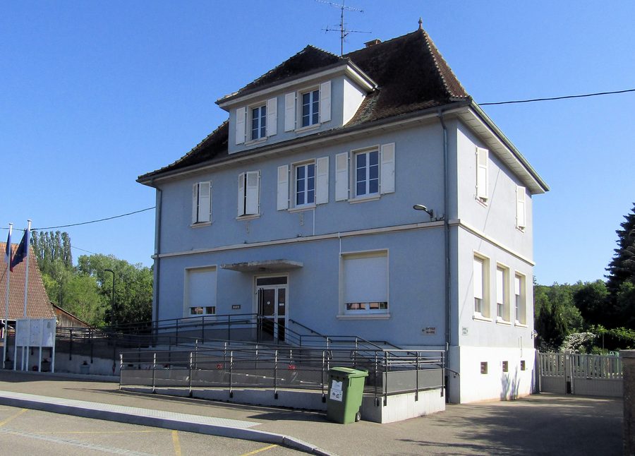 La mairie-école de Diefmatten