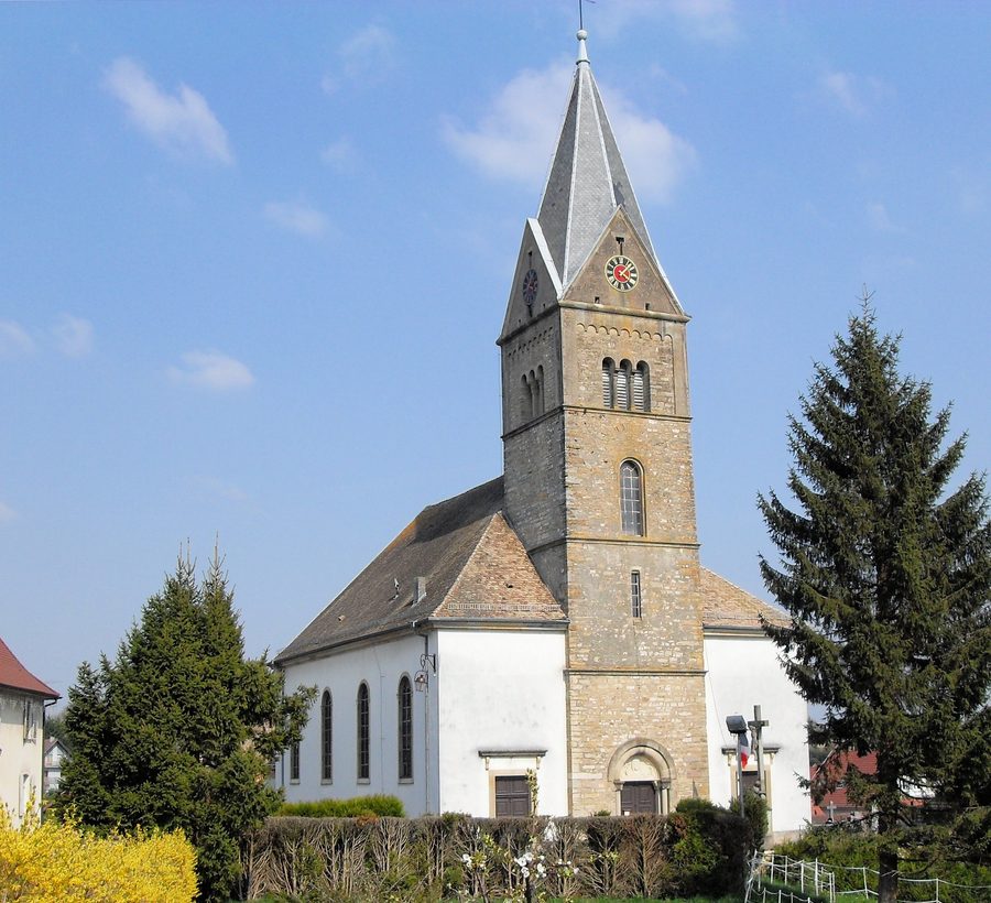 L’église Saint-Georges à Rantzwiller