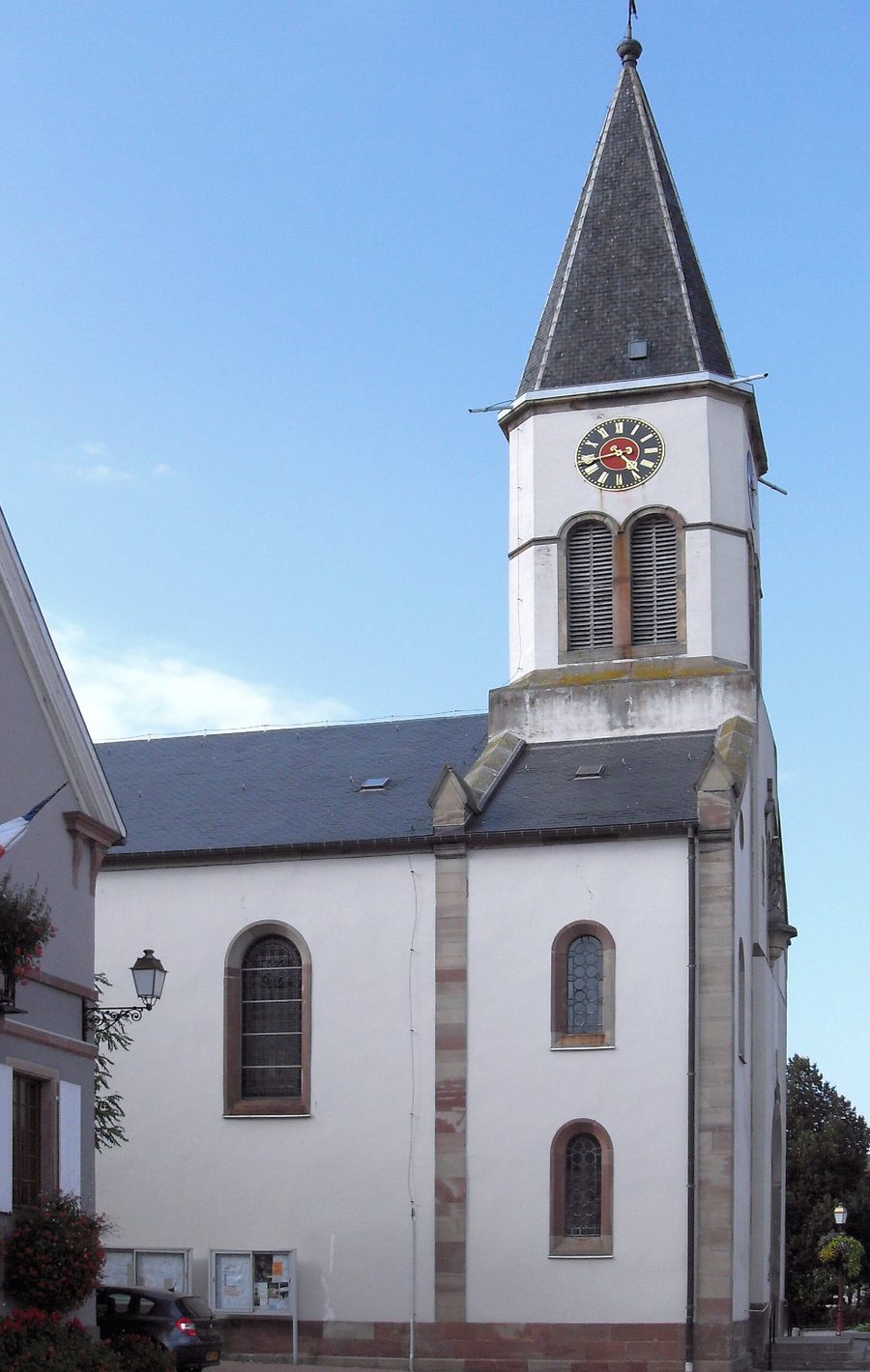 L'église Saint-Jacques-le-Majeur d'Elsenheim, côté sud