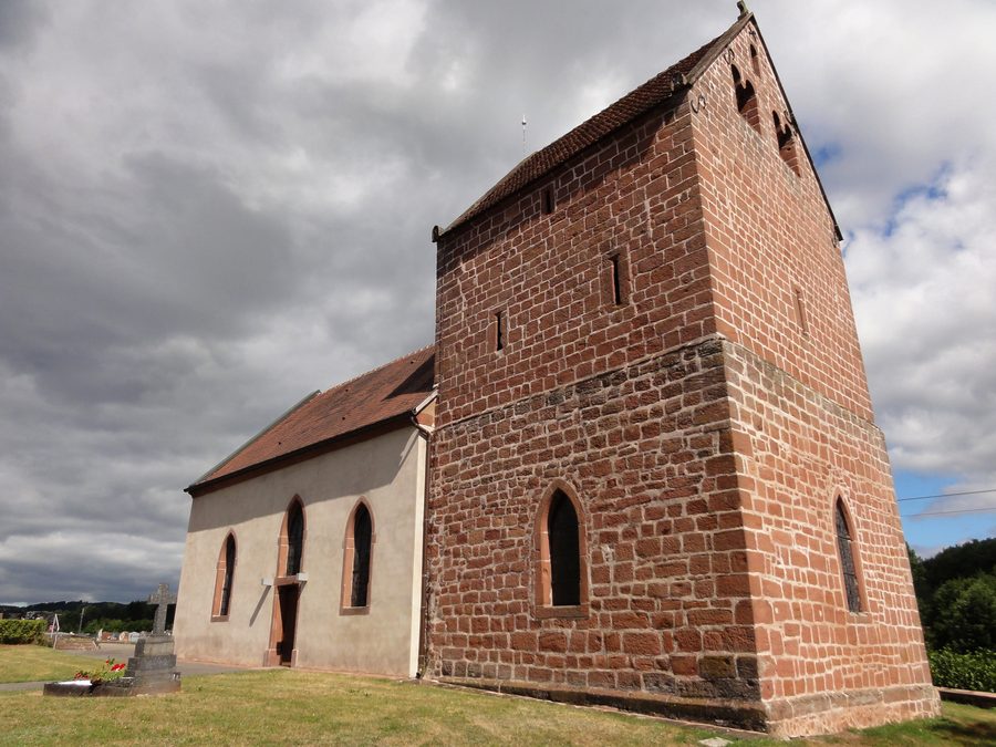 Protestantische Kirche Saint-André in Wimmenau im Bas-Rhin