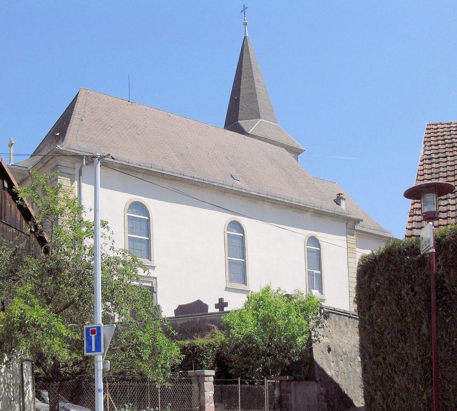 Église Saint-Gangolphe à Galfingue, côté sud