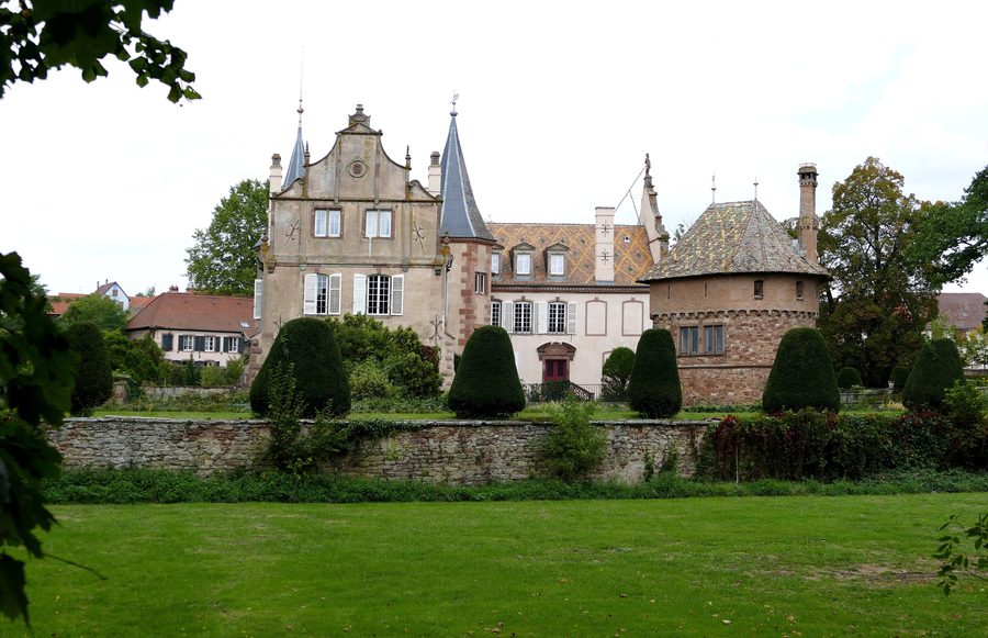 Schloss Osthoffen im Bas-Rhin