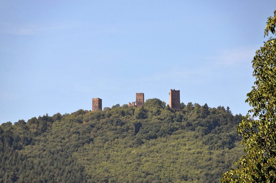 Die drei Schlösser von Eguisheim im Haut-Rhin