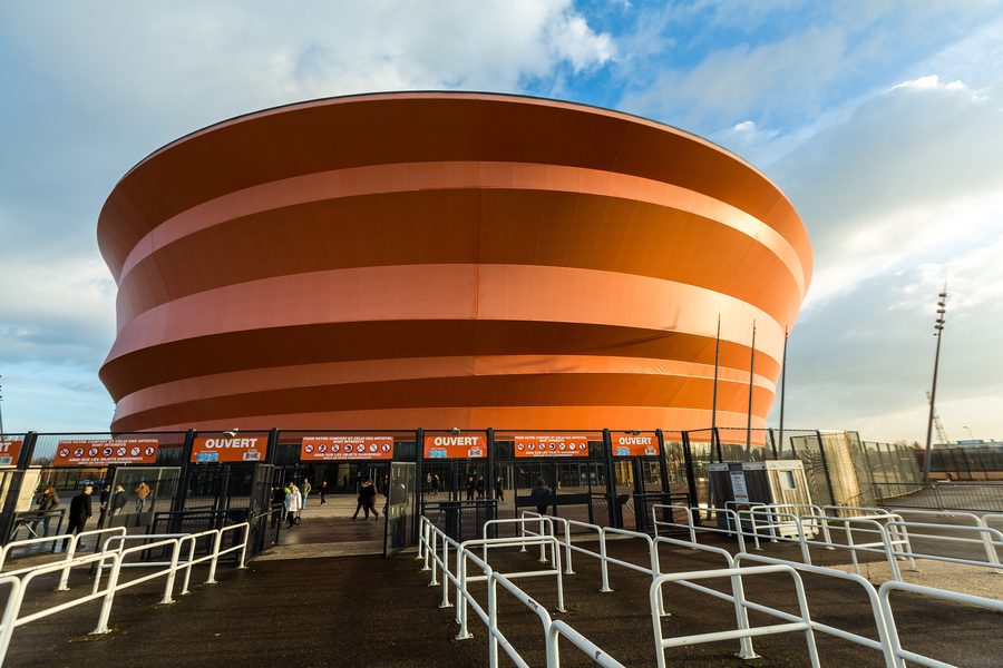 Außenansicht des Zénith Strasbourg Europe in Eckbolsheim