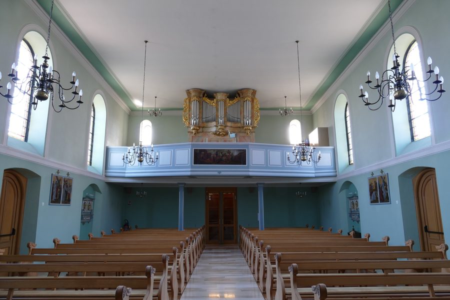 Église Saint-Jacques-le-Majeur in Schwobsheim im Elsass