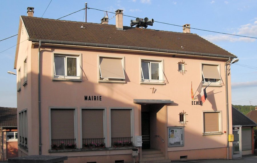 La mairie-école de Strueth