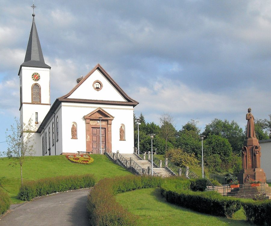 Kirche Saint-Maurice in Seppois-le-Bas