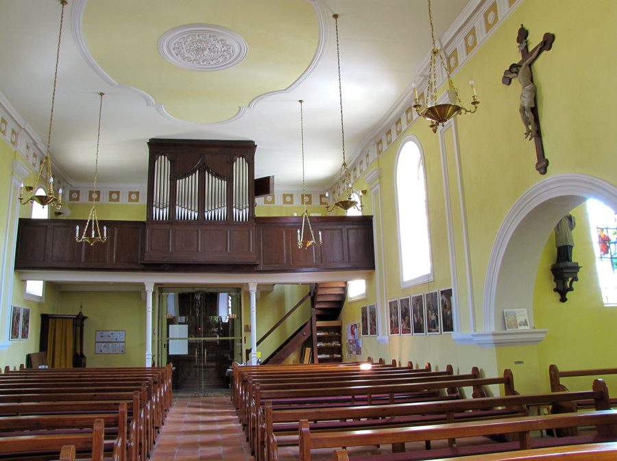 Église Sainte-Odile in Wintzfelden im Département Haut-Rhin