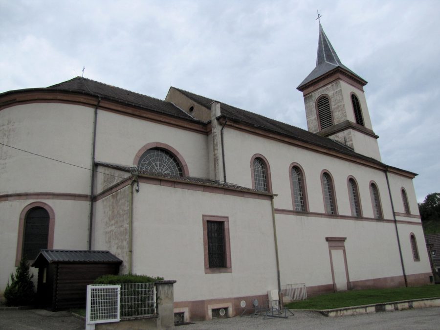 Kirche Saint-Jacques-le-Majeur in Walbach im Haut-Rhin