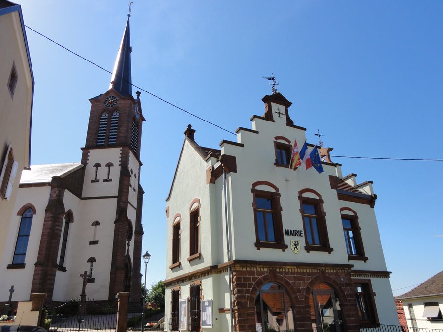 Église Saint-Pierre et Saint-Paul in Uhlwiller im Elsass