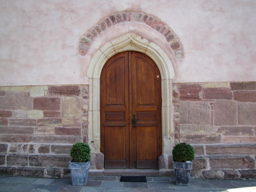 Protestantische Kirche von Balbronn im Elsass