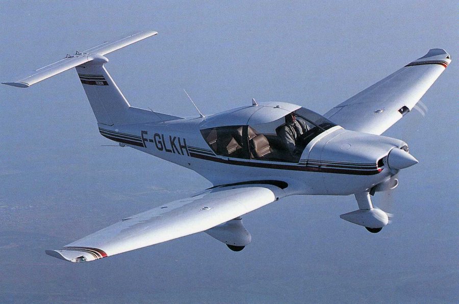 Le Robin R3000/160 F-GLKH de l'aéroclub des Trois Frontières dans le ciel