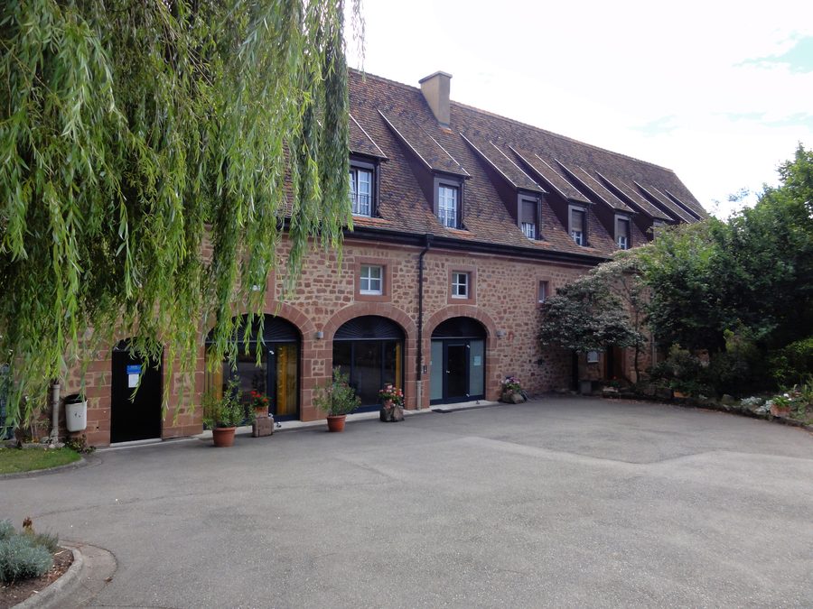 Abtei Baumgarten bei Bernardvillé im Elsass