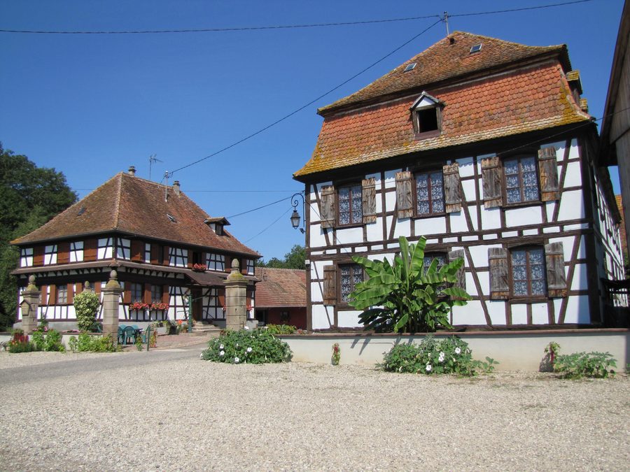 Ferme historique de 1807 à Westhouse, en Alsace