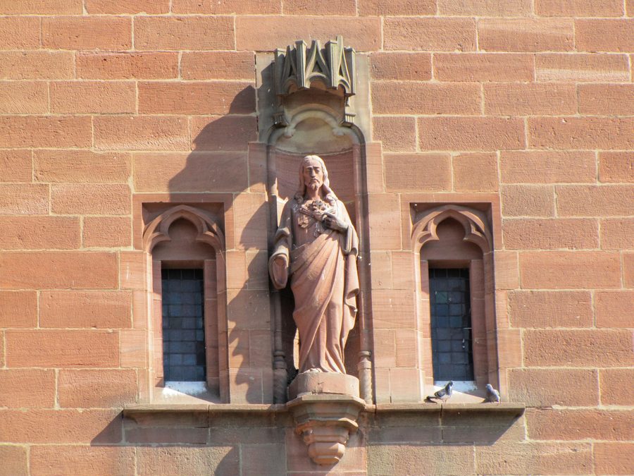 Kirche Saint-André in Meistratzheim im Elsass