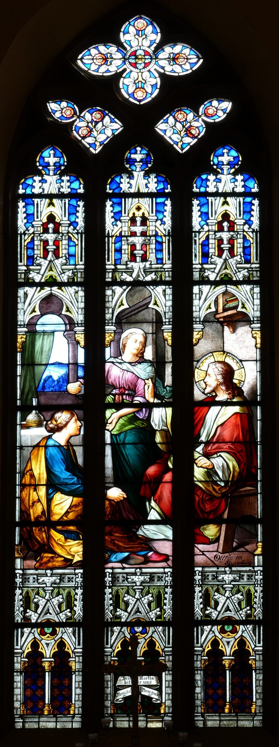 Église Saint-Michel in Herrlisheim-près-Colmar im Elsass