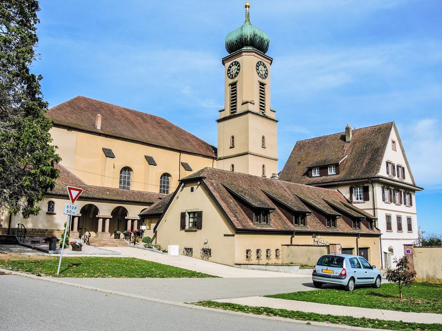 Basilique Notre-Dame de Thierenbach in Jungholtz, Haut-Rhin