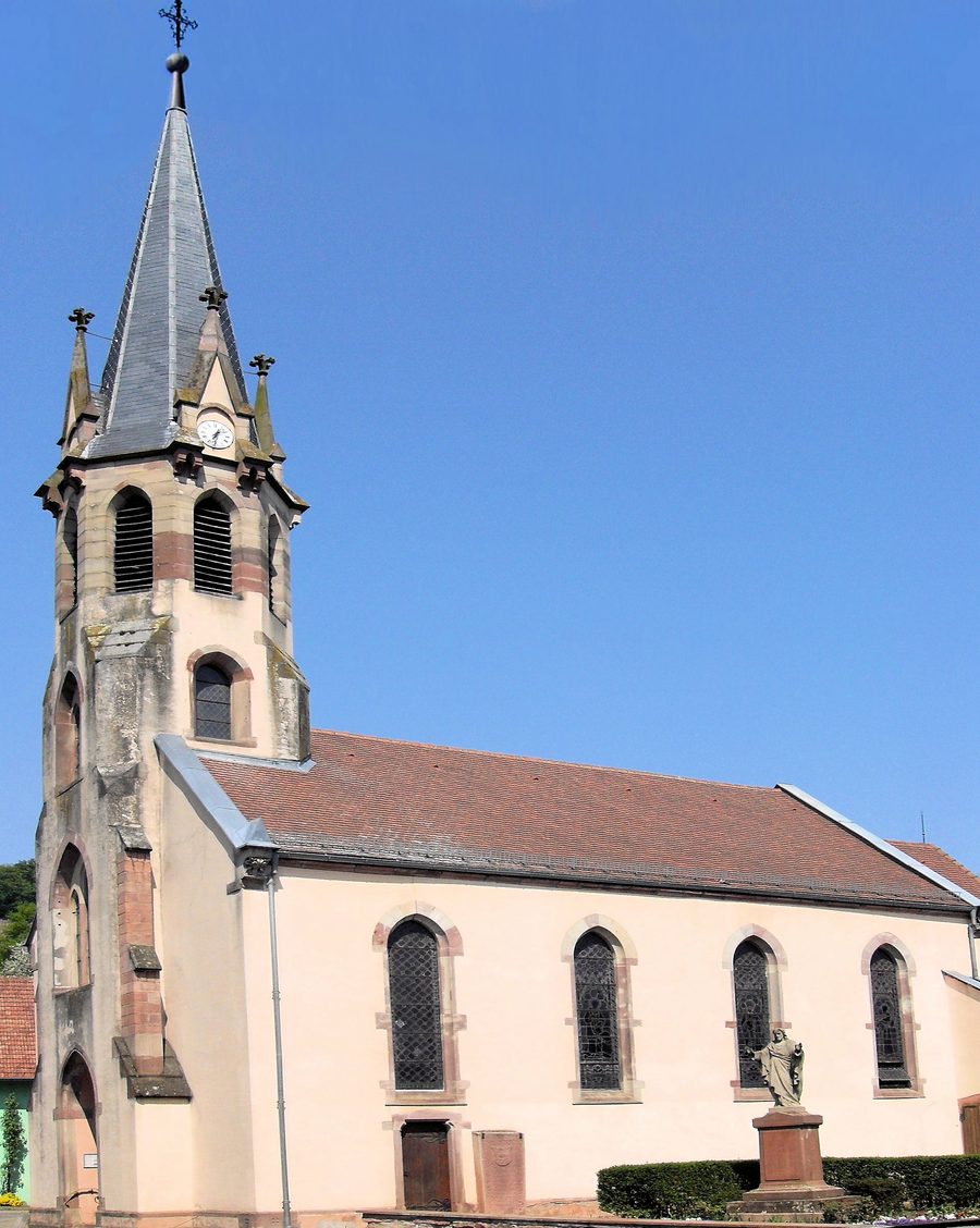 Kirche Saint-Georges-du-Sacré-Cœur in Zimmerbach