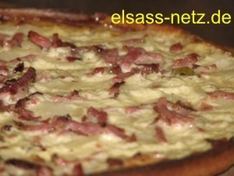 Flammenkuchen Flammekueche Tarte flambeé