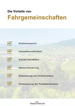 Fahrgemeinschaft vorteile