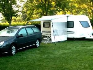 Camping-Stellplatz im Elsass