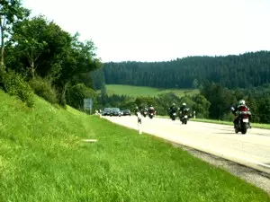 Motorradtour in den Vogesen im Elsass