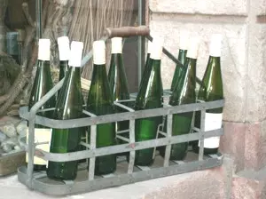 Weinflaschen - Flutes für Elsässer Wein